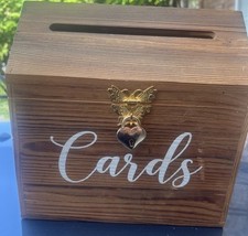 Wood wedding card for sale  Arlington