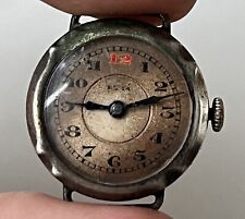 Usado, Reloj suizo/militar vintage plateado Elma segunda mano  Embacar hacia Argentina