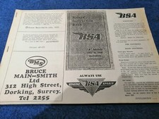 Bsa instruction manual for sale  LEICESTER