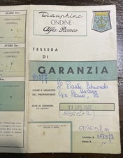 Alfa romeo dauphine usato  Vertemate con Minoprio