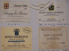 étiquette vin nuits d'occasion  Strasbourg-