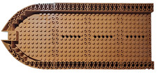 Lego 64651 95227 4 peças casco de barco 41702 canal casa-barco médio nougat comprar usado  Enviando para Brazil