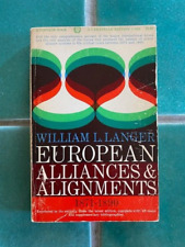 European Alliances & Alignments 1871-1890 William L. Langer 1st Vintage PB 1964 comprar usado  Enviando para Brazil