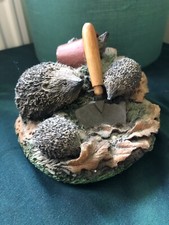 Hedgehog trio ornament for sale  UCKFIELD