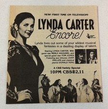 1980 anúncio especial de TV CBS ~ LYNDA CARTER ENCORE! comprar usado  Enviando para Brazil