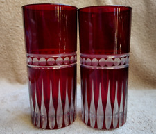 Highball glasses ruby for sale  Long Beach