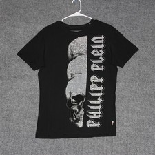 Camiseta Feminina Philipp Plein Homme Strass Caveira Média Feita Na Itália Luxo comprar usado  Enviando para Brazil