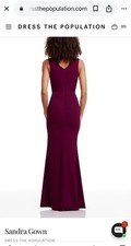 Nwt dress population for sale  Kenner