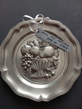 Plat décoratif étain d'occasion  Soissons