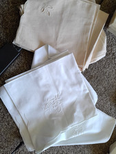 Vintage napkins linen for sale  OSSETT