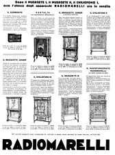 Pubblicita 1932 radiomarelli usato  Biella