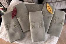Serviettes table anciennes d'occasion  Bordeaux-