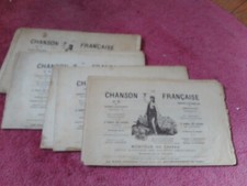 Vieux journaux chanson d'occasion  Bordeaux-