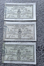 Lotto biglietti lotteria usato  Briona