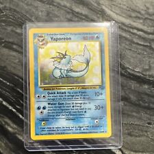 Pokemon card vaporeon for sale  COLCHESTER