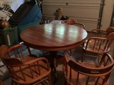 Antique oak table for sale  Winston