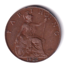 Großbritannien farthing 1922 gebraucht kaufen  Oberursel (Taunus)