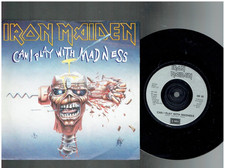 IRON MAIDEN CAN I PLAY WITH MADNESS 1988 7 INCH VINYL SINGLE NWOBHM, usado comprar usado  Enviando para Brazil