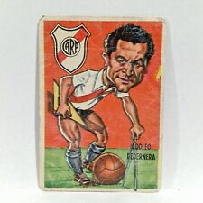 TARJETA DE FÚTBOL ORIGINAL ADOLFO PEDERNERA No 12 RIVER PLATE 1967, usado segunda mano  Argentina 