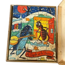 Jeu cubes ancien d'occasion  Criel-sur-Mer