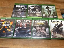 7 pacotes de jogos Call of Duty para XBOX ONE Advanced Warfare, Black OPS 3 e 4 mais comprar usado  Enviando para Brazil