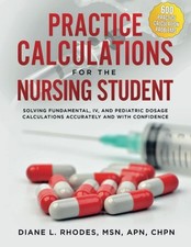 Practice calculations nursing for sale  USA