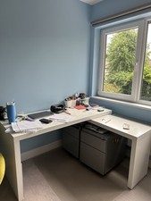 Ikea malm desk for sale  NEW MALDEN