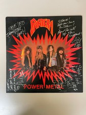 Pantera signed first for sale  Carmel