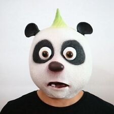 Fantasia cosplay festa carnaval máscara cabeça panda animal látex Halloween comprar usado  Enviando para Brazil