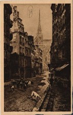 Cpa paris rue d'occasion  Expédié en Belgium
