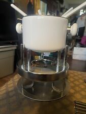 Pote de fondue branco com acessórios comprar usado  Enviando para Brazil
