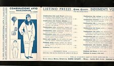 CARTOLINA  - TRIPLA -  PUBBLICITARIE - CASA DELLA MODA SPORTIVA - GINO GIUSTI comprar usado  Enviando para Brazil