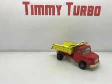 Caminhão basculante Majorette Scania vermelho e amarelo 75 mm de comprimento fundido 29, usado comprar usado  Enviando para Brazil