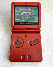 Console Nintendo Gameboy Advance SP GBA IPS V2 LCD retroiluminado AGS 101 Charizard comprar usado  Enviando para Brazil