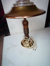 Lampe champignon laiton d'occasion  Saint-Amand-Montrond