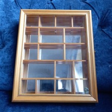 Wooden glass fronted for sale  SPALDING