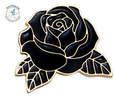 Anstecker schwarze rose gebraucht kaufen  Hannover