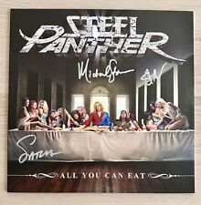 Steel Panther ASSINADO Vinil LP All You Can Eat Raro AUTOGRAFADO Novo Heavy Metal comprar usado  Enviando para Brazil