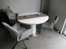 Esstisch weiß hochglanz gebraucht kaufen  Erlangen