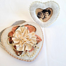 Vintage heart shaped for sale  Sparta