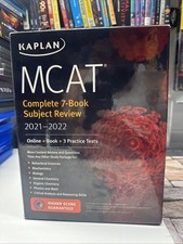 MCAT Complete 7-Book Subject Review 2021-2022 by Kaplan Test Prep segunda mano  Embacar hacia Mexico