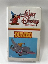 DUMBO VHS Walt Disney Home Video White Vintage Clamshell Case Timeless Classic comprar usado  Enviando para Brazil