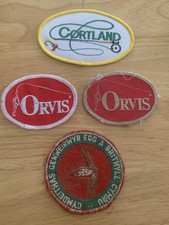 Cloth fishing badges for sale  LEICESTER