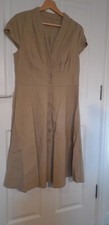 Midi cream dress for sale  LEEDS