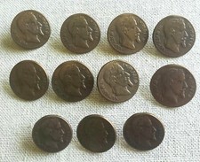 Brass french napoleon for sale  Racine
