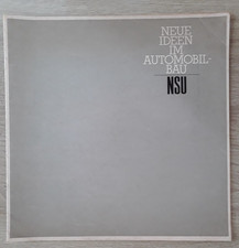 Nsu range brochure for sale  BOURNE