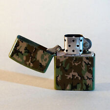 Zippo camouflage vintage usato  Italia