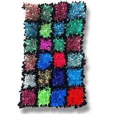 Tapete de pano ou tapeçaria boho 48x32 polegadas fantasia dança lycra multicolorida amarrada à mão  comprar usado  Enviando para Brazil