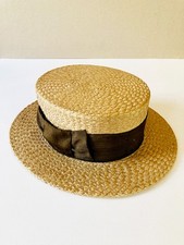 Canotier chapeau paille d'occasion  Boussens