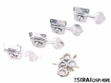Fender Vintage Anos 70 Geddy Lee Jazz Baixo TUNERS TUNING PEGS Cromado, usado comprar usado  Enviando para Brazil